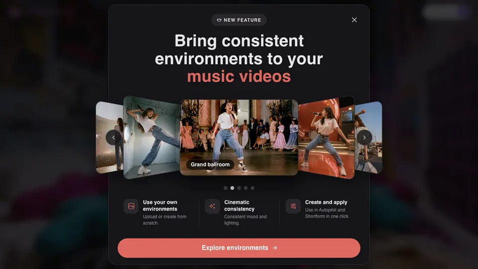 Screenshot of Neural Frames homepage, captured 2026-10-19