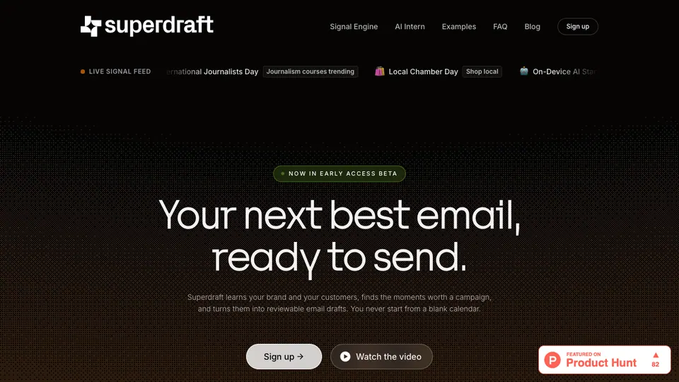 Superdraft homepage captured 2026-10-21